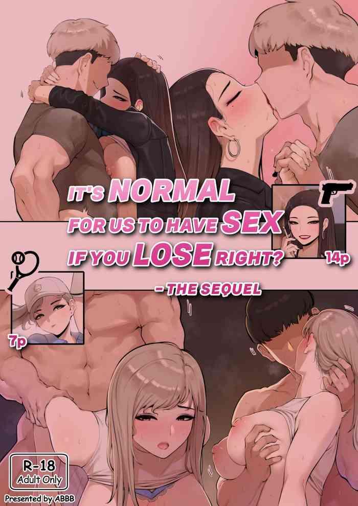 it s normal for us to have sex if you lose right the sequel cover