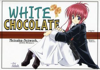 white chocolate cover